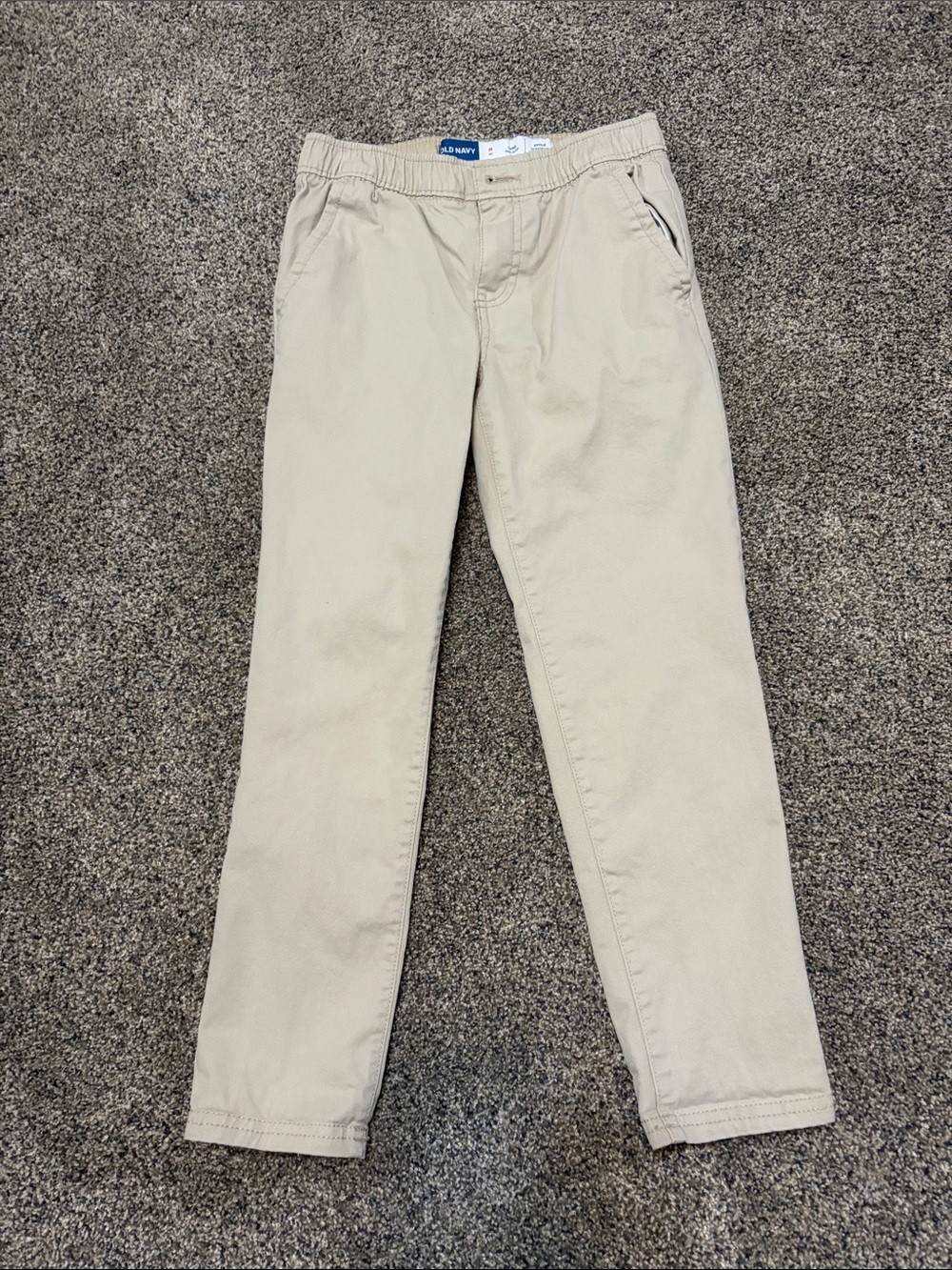 Boys Old Navy Kids Beige Chino Pants Size 8